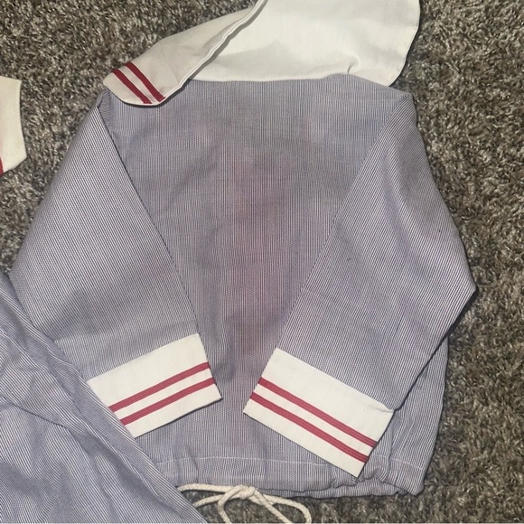 Vintage Doe-Spun Sail Boat Romper and Jacket 3-6 Months Summer Spring Vacation - Picture 9 of 11